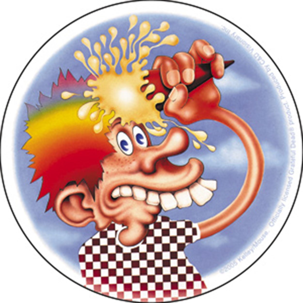 Licenses Products Grateful Dead Ice Cream Kid Sticker