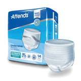 Attends Super Plus Underwear, XL, Extra Large, Heavy Absorbency, APP0740 Pack of 14