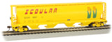 Bachmann Trains Canadian 4 Bay Cylindrical Grain Hopper SCOULAR #1687 HO Scale