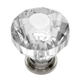 Hickory Hardware Crystal Palace Collection Cabinet Knobs, Kitchen Handles for Cabinets and Drawers and Bathroom Hardware, 11/4 