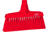 Vikan 31044 Fine Sweep Floor Broom Head, Polypropylene Block, 101/4inch Polyester Bristle, Red