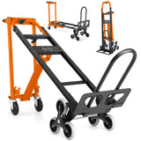 4-in-1 Hand Truck Dolly Heavy Duty Industrial Convertible, 1000 LBS Stair Climbing Cart Utility Cart Converts from Hand Trucks D