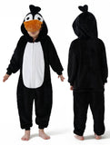 DILUFUN Kids Boys Girls Penguin Onesie Costume,One Piece Pajamas,Halloween Funny Animal Onesie Cosplay Costume Sleepwear,Penguin