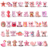 Ferreve 40 Pcs 3D Silicone Focal Beads for Pens, Keychain Making, Focal Beads Bulk for Beadable Keychain DIY Crafts Bracelet Nec