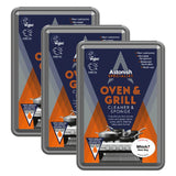 Astonish Specialist Oven & Grill Cleaner & Sponge, 250g - Heavy Duty Degreaser Paste with Orange Oil - Restores Shine to Ovens, 
