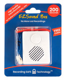 EZSound Box - 10 inch Extension Play Button for Stuffed Animals, Craft Projects, School Presentations, Hobbies, Personalized Ite