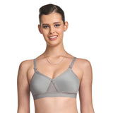 TRYLO Womens Alpa Bra Opaque, gray, 34D