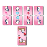 woopme Lovely Cute Penguin Magnetic Bookmark for Students Kids Book Lovers Readers Gift Magnetic Page Clips Folding 5 PCs