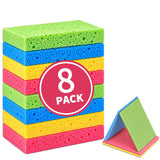 Kitchen Sponges Compressed Cellulose Sponge, Non Scratch Natural Dish Sponge for Kitchen Cleaning Sponges for Dishes Bathroom Ca