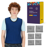 Special Supplies Weighted Sensory Compression Vest for Kids with Adjustable Weight Fit (Large (Pack of 1))