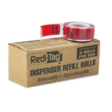 RediTag 91012 Arrow Message Page Flag Refills Sign Here 6 Rolls of 120 Flags/Box