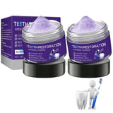 2PCS Mineral Powder for Rooth Restoration, Strengthens Gums, Teeth White Freshens Breath Mineral Powder, Natural Teeth Restorati