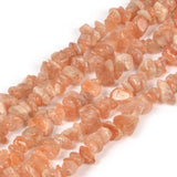 Natural Orange Sunstone Freedom Chips Loose Beads 5-11mm for Jewelry Making DIY Handmade Craft 16 inch