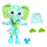 Barbie Cutie Reveal Chelsea Small Doll, Jungle Series Elephant Plush Costume, 7 Surprises Include Mini Pet & Color Change