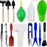 GXXMEI 20PCS/Set Succulent Tools Set, Mini Garden Tool Set, Transplanting Tools Set, Succulent Care Kit for Succulent Miniature 