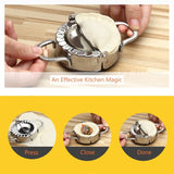 Best Utensils Stainless Steel Ravioli Mold Pierogi Dumpling Maker Wrapper Pastry Dough Cutter Kitchen Accessories (S: DIA. 3 inc