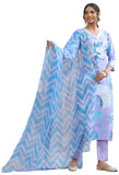 Anni Designer Women'S Cotton Blend Straight Printed Kurta With Pant & Dupatta (Sohini Purple_S_Purple_Small),Purple,S