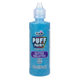 TULIP Puff Paint Glitter Blue 4 Fl Oz (Pack of 1)