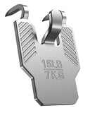 15 lb Drywall Picture Hangers with Claw: 30 Pack Heavy Duty Steel Picture Hanging Hooks - No Damage Sawtooth D-Ring Wire Kit Han