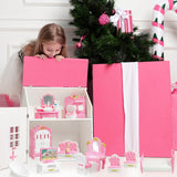 20 Pieces Doll House Furniture and Accessories Set Dollhouse Furniture Set Mini Dollhouse Furniture 1 12 Scale Bedroom Living Ro