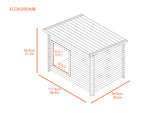 Ecoflex Lodge Style Dog House - Jumbo