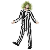 Morph Kids Black And White Striped Suit Costume Halloween Costume For Boys Halloween Costume 3-4 Years
