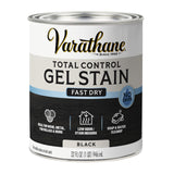Varathane Total Control Gel Stain | Low Odor Water-Based Formula | Thick Gel Formula for Vertical Surfaces | Ideal for Wood, Met