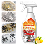 jioijioi Clean Up Kitchen Oil Stains Spray,Kitchen Spray Cleaner,AllPurpose Cleaning Spray for Kitchens,Multipurpose Oils Stai