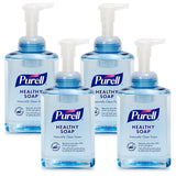 PURELL Brand CRT Healthy Soap Naturally Clean Foam, 17.4 fl oz Hand Soap Table Top Pump Bottle (Pack of 4) - 5013-04