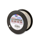 Super Softstrand, VinylCoated Stranded Stainless Steel Picture Wrapping Wire, Size #2, 15 lb / 7 kg, 1500 ft / 457 m
