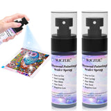 Upgraded Diamond Painting Sealer Spray - 30 Minutes Quick Dry Diamond Art Sealer Glue, Keep Diamond Art Fixed and Shiny, Diamond