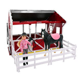 Breyer Horses Freedom Series |Summer Springs Country Stable | Horse Figurine | 9 L x 7 H | Model #B-FS-10252