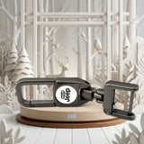 Just Stylish Ring Jsr Premium Metallic White Whistle Wood Edition Keychain And Keyring Compatible With Jeep