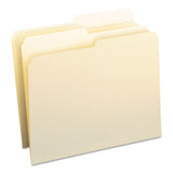 Smead File Folder, 1/2Cut Tab, Assorted Positions, Letter Size, Manila, 100 per Box (10320)
