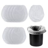 10pcs 2 Gallon Paint Strainer Bags, White Fine Mesh Filter Bag Elastic Opening Bucket Strainer for Hydroponics Paint Gardening