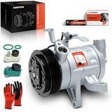 A-Premium Air Conditioner AC Compressor with Clutch Compatible with Subaru Forester 2014-2018, Impreza 2012-2016 2.0L, Crosstrek