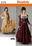 Simplicity Pattern 2172 Misses Steampunk Costume by Theresa Laquey, Size R5 (1422)