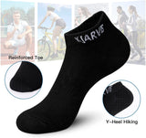 Xjarvis Ankle Length Socks For Men & Women - Moisture-Wicking Odor-Free Breathable Cotton Cushioned Half Terry Combo - Ideal For Sports Gym & Formal Wear - Pack Of 3 Pairs Black Free Size,Black,,B0B4GKLCB7