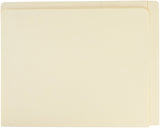 Smead Conversion File Folder Top and End Tab, Letter Size, Manila, 100 per Box (24190)