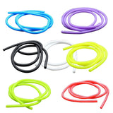 VizGiz 7 Pack Spiral Cable Protector Sleeve Saver Universal USB Charging Cable Cover Cord Rope Wrap Strain Relief Anti-Fracture 