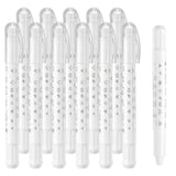 PATIKIL Watercolor Gel Crayon, 12Pcs Washable and Blendable Crayons for Coloring, Drawing, Painting, White