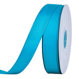 Ribest Light Teal Grosgrain Ribbon, 1 Inch 50 Yard Ribbon for Crafts Gift Wrapping Bows Wedding Party Decoration Bouquet