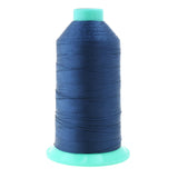 Mandala Crafts Size 92 280D T90 Bonded Nylon Thread - Airforce Blue 1100 YDs Tex 90 Heavy Duty Sewing Threads for Leather, Jeans