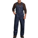 Dickies Mens Denim Bib Overall, Indigo Rigid, 34 x 32