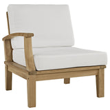 Modway Eei-1818-Nat-Whi-Set Marina Outdoor Furniture, Natural White