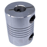 6.35 x 9.5mm 1/4 x 3/8 Flexible Shaft Coupling Rigid Coupler D25 L30