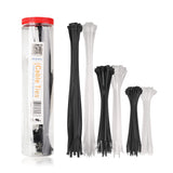 Cable Matters 200Pack Cable Ties for Indoor and Outdoor, 6, 8, 12Inch SelfLocking Nylon Zip Ties Assorted Sizes, Wire Ties, T