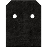 Simpson StrongTie APVB66DSP Outdoor Accents Avant Collection ZMAX, Black Post Base Side