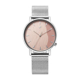 Fastrack Stunners X Special Edition Quartz Pink Dial Leather Analog Watch For Women