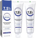 Hydroxyapatite Toothpaste, for Enamel Protection - Fluoride-Free Formula, for Sensitive Teeth | Gentle and Effective Formula | G